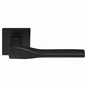 Межкомнатная дверная ручка Rucetti RAP 27 SLIM-S BL, Черный